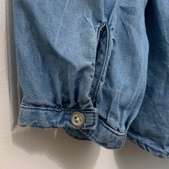 Distressed Denim Top - Picture 6 of 11